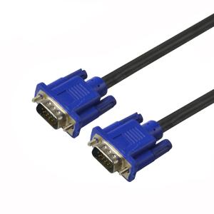 China Nickel Plated 15pin 2.0m Male To Male Video Projector Cable on sale