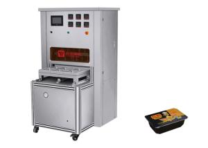 2KW MAP Tray Sealer Machine Tray Box Sealer Machine For Fruit