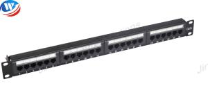 Rack Mount Network Patch Panels CAT5e 110 IDC Krone 24 Port