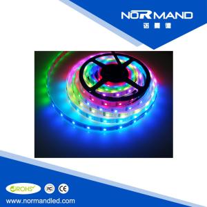 Buy cheap Multi Color 5m Roll Flexible RGB led strip 32 Leds 32 IC WS2801 Super bright led strips product
