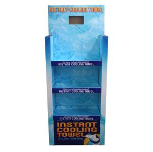 Buy cheap Recyclable Corrugated Cardboard Display With Lcd Player UV Coating Surface product