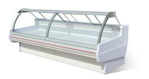Buy cheap Remote Type -1-5 ℃ Fresh Meat Food Display Cabinets Produce Display Coolers product
