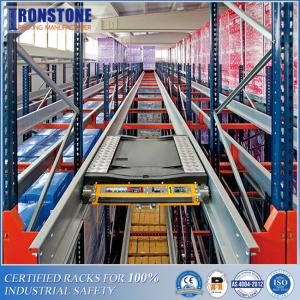 Buy cheap Smart Warehouse Pallet Radio Shuttle Racking System With Easily Managed product
