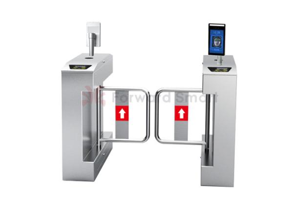 Quality Gym Club Card Reader Access Control Pedestrian Turnstile Gate for sale