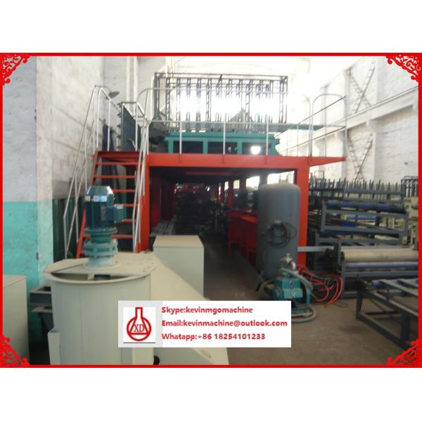 Double Roller Extruding Technology MgO Board Production Line for Sawdust / Crushed Plant Straw Material