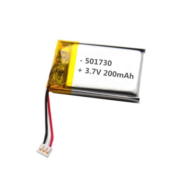 RoHS Bluetooth Speaker 3.7 V 180mah Lithium Polymer Battery