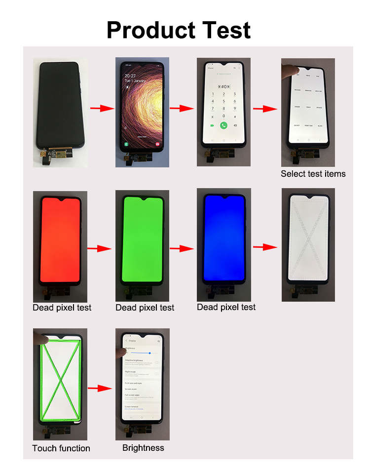 5.5inch TFT Cell Phone LCD Display Iphone 8 Plus Replacement Screen