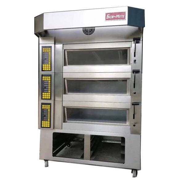 Commerical 2 Deck 10 Trays Snack Equipment Gas Deck Oven Food Oven Baking Oven