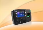 Color TFT Screen Fingerprint Access Control System TCP / IP USB RS232 / 485