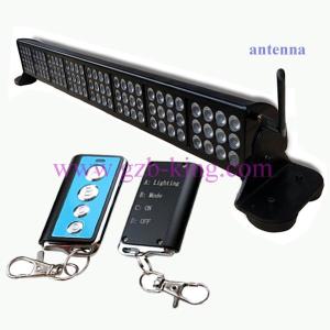 China remote control multifunction strobe LED light bar with strong magnet   on sale