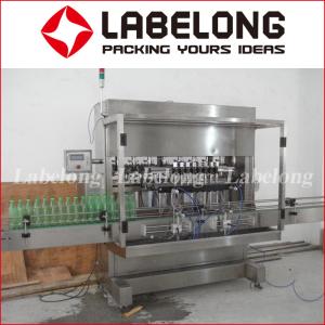 Buy cheap Ss Linear Liquid Filling Machine , Aseptic Bottle Filling Machine PLC Control product