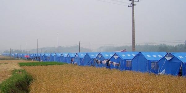 12M2 Blue Disaster Relief Tent UN Refugee Tent