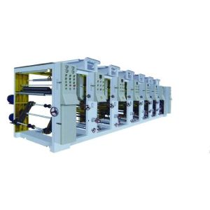 BOPP / PET / PVC Gravure Printing Machine 0.15mm Chromatically Precision