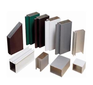 China Satin Anodized Aluminum Extrusion Profile , Construction aluminum extruded shapes on sale