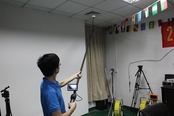Quality Ceiling Pole Inspection Camera with lightest push rod for sale