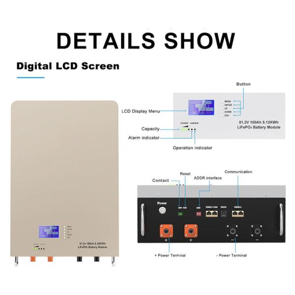 锂锂电池 48V 100AH 200AH 家用备用电池组 300 OEM ODM 太阳能电池储能系统 5