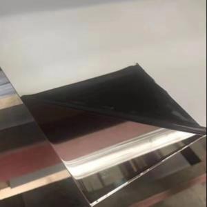Buy cheap ASTM SS316 Stainless Steel Mirror Surface With Laser Cutting Film Sheet product