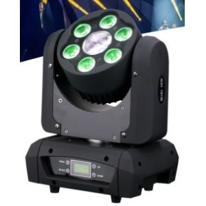 Buy cheap 6 PCS RGBWA 5in1 LED Beam Moving Head from wholesalers