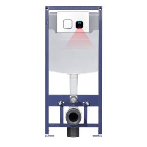 Buy cheap Push Button Full Frame Concealed Cistern With Flush Plate Space Saving product