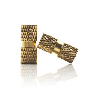 China Customizable Threaded Insert Nut Easy Installation Brass Wood Insert Nut on sale