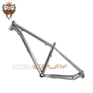 Super Light 27.5 Mtb Frame Titanium Mountain Bike Frame Corrosion Resistance