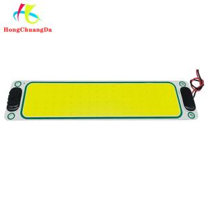 108 Beads Cob Truck Compartment Indoor Lamp Board 12V Car Reading Lamp Ultra Thin