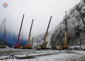 150 KW Electric Vibrating Floater Vibro Compaction Stone Columns Foundation Improvement