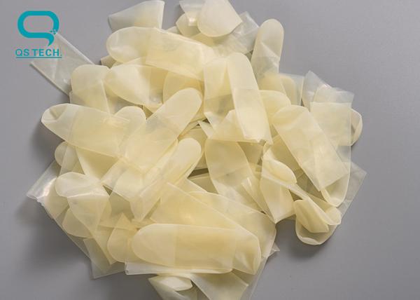 Quality 100% Natural Rubber Cleanroom Finger Cots for sale