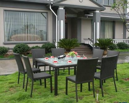 Quality 9pcs rattan sofa set for sale
