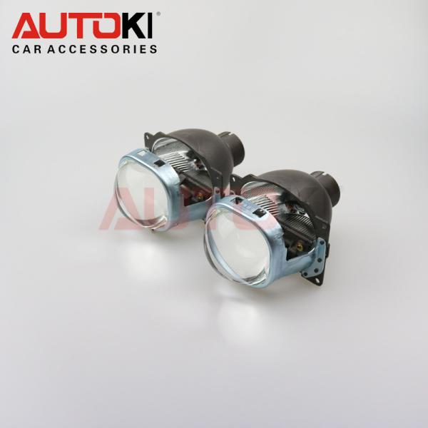 Quality Autoki H4 bi-xenon Hid Q5 3 inch projector square lens LHD/RHD for sale