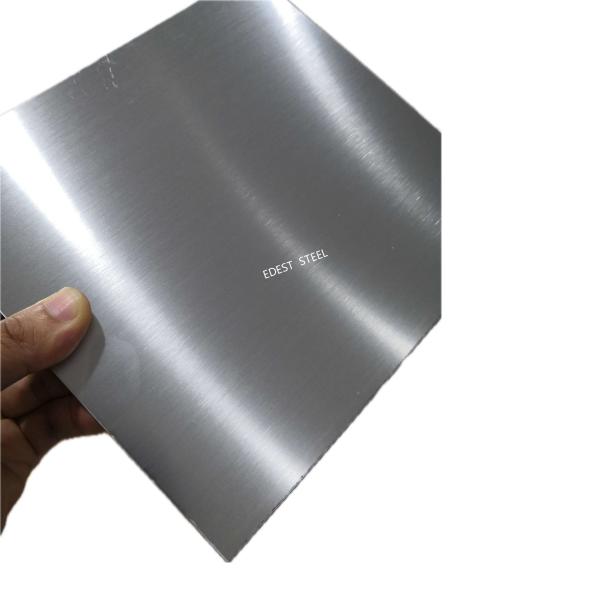 Quality Brushed Surface 16 Gauge 304 Stainless Steel Sheet For Elevator Decoration for sale