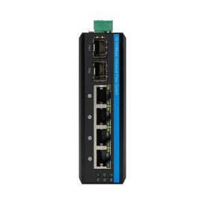 China 10/100Mbps Unmanaged Industrial Ethernet Switch Hub 6 Port 4rj45 for outdoor on sale