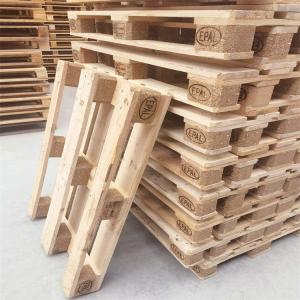 Heavy Duty Wooden Shipping Pallets Economic 4 Way Wood Pallet Durable Warehouse
