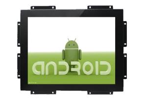 Buy cheap 24&quot; Android IOS Open Frame LCD Display panel IR Touch Screen With Wifi product