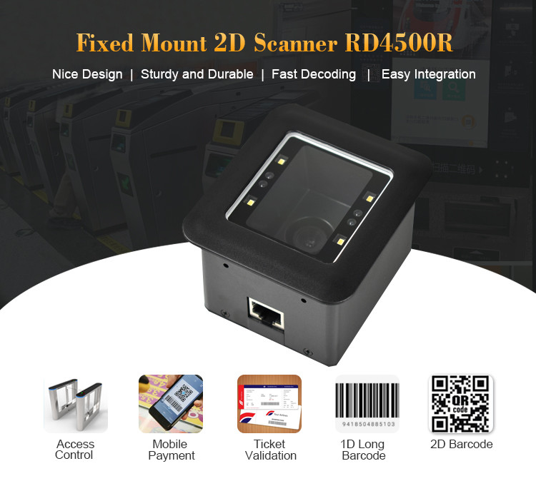 Smart Cabinet 1D 2D Qr Barcode Scanner Mobile QR Code Reader
