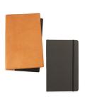 Leather Hardcover Writing Journal Notebook A5 Size With Elastic Band Closure