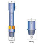 API Drill String Components , AISI 4145H Lifting Sub Drilling