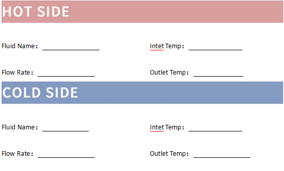 S65 Stainless Steel Plate Heat Exchanger