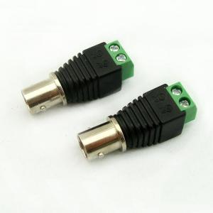 China Screw Terminal Blocks Coaxial Cat5 to BNC Female Video Balun Connector on sale