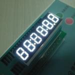 Continuous 6 Digit 7 Segment Alphanumeric LED Display Amber 0.36 Inch