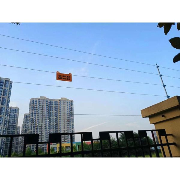 Galvanized Wire 12KV Electric Fencing System For Garden
