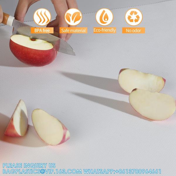 Kitchen Shelf Liner Drawer Liners, Non-Adhesive Refrigerator Liners Waterproof Fridge Mats With Strong Durable