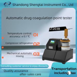 Buy cheap ST203B Automatic Liquid Coagulation Point Instrument for Detecting the Purity of Drugs Mechanical Automatic Mixing product