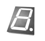 Buy cheap Indoor 4&quot; 7 Segment Display , Single Digit Numeric Display OEM ODM product