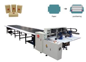 Buy cheap Double Auto Gluing Machine For Making Hardcover Or Box product