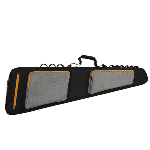 Quality Foldable Rifle Case 600D Black Grey Waterproof Soft Gun Case for sale