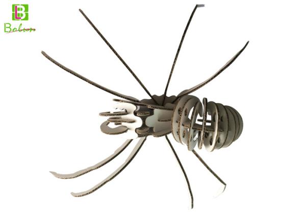 Quality POP Visual Retail Display Props Gint Spider Paper Craft Commercial for sale