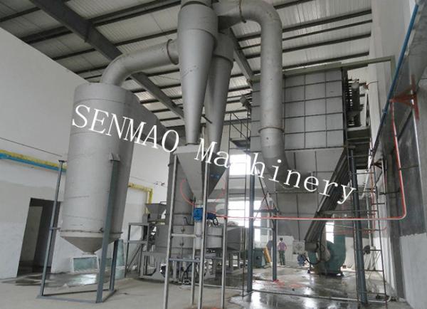 Quality Copper Sulfate Spiral Flash Dryer Machine Iron Oxide Strong Disintegrating System for sale