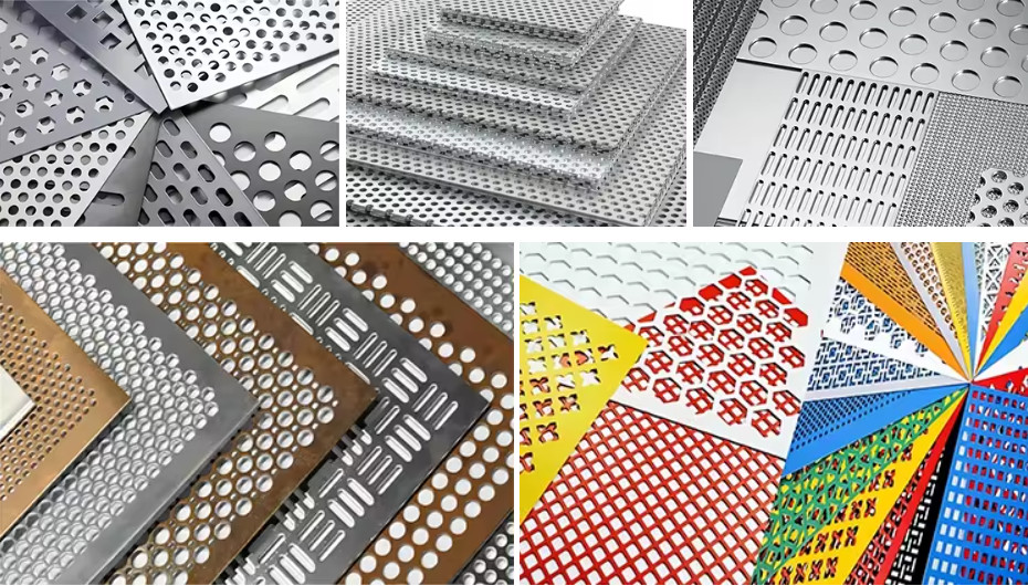 Hexagonal Perforated Sheet with PVDF Coating for Decorative Metal Mesh Technique Perforated