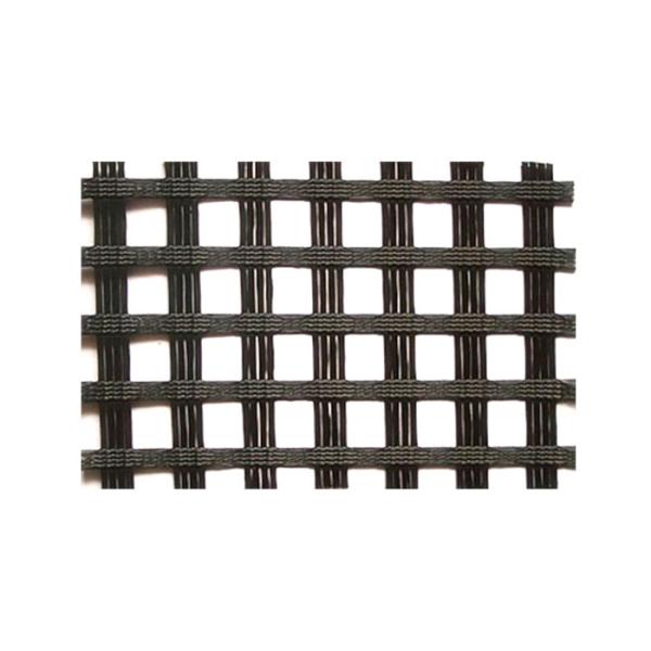 Alkali Resistance Fiberglass Geogrid , Geogrid Reinforcement Fabric For Roads